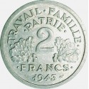 Deux Francs FRANCISQUE