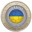 Football - 1 euro domé Ukraine