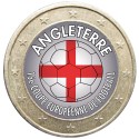 Football - 1 euro domé Angleterre