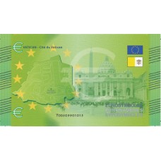 Vatican - Billet Thématique euro