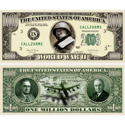 Billet commémoratif Seconde Guerre Mondiale