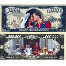 Billet commémoratif Mariage Royal