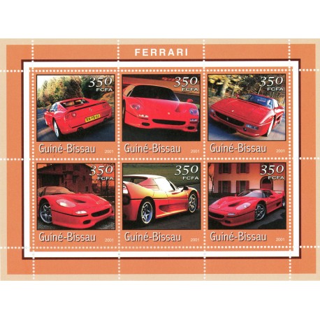 Bloc feuillet Automobile - Ferrari