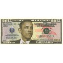 Billet commémoratif Barack OBAMA