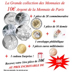 Collection des Monnaies de 10 euro Argent