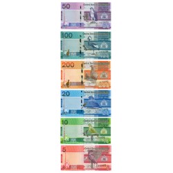GAMBIE 2019 - série 6 Billets