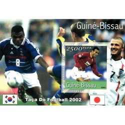 Bloc feuillet Football Guinée Bissau