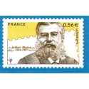 Arthur Maury timbre + 2 enveloppes 1er jour