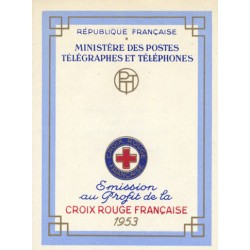 carnet croix rouge 1953