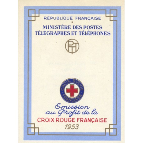 carnet croix rouge 1953