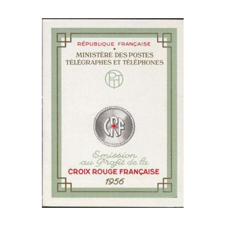 carnet croix rouge 1956