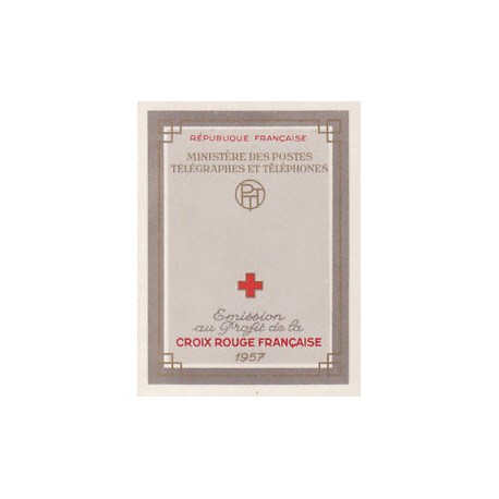 carnet croix rouge 1957