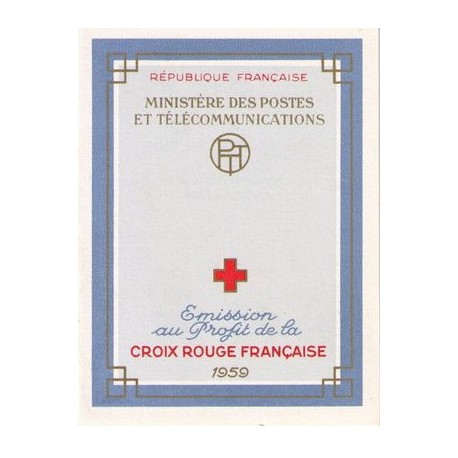carnet croix rouge 1959