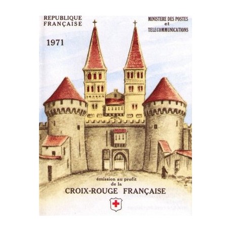 carnet croix rouge 1971