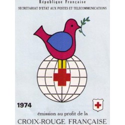 carnet croix rouge 1974