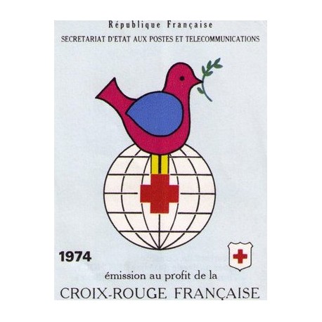 carnet croix rouge 1974