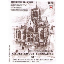 carnet croix rouge 1979