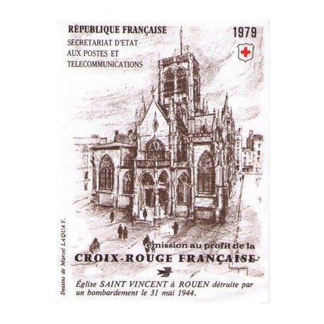 carnet croix rouge 1979