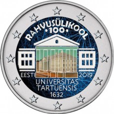 Estonie 2019 - 2 euro commémorative en couleur