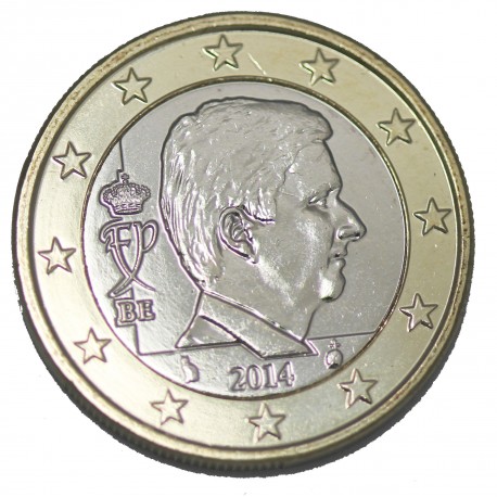 Belgique Roi Philippe 1 euro