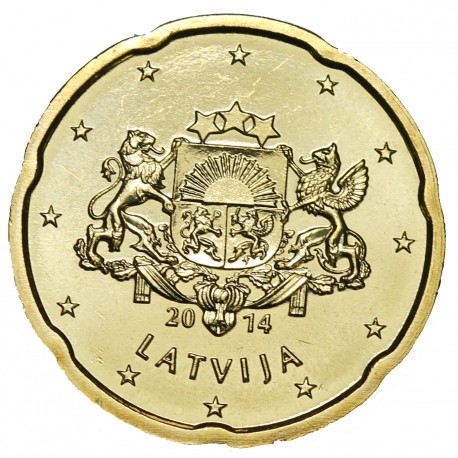 20 cts Lettonie