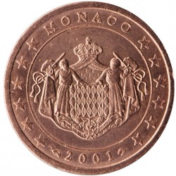 Monaco Prince Rainier 5 centimes