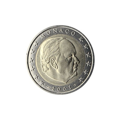 Monaco Prince Rainier 2 euros