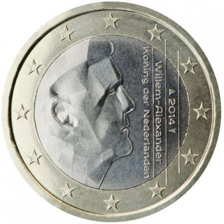 Pays Bas Willem 1 euro