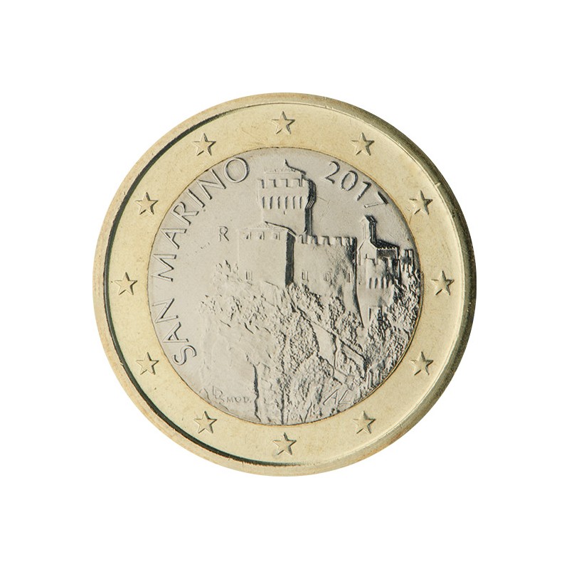 Pièce 1 Euro San Marino 2017 Valeur