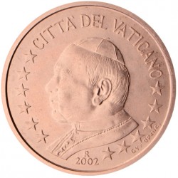 Vatican Jean Paul II 2 centimes