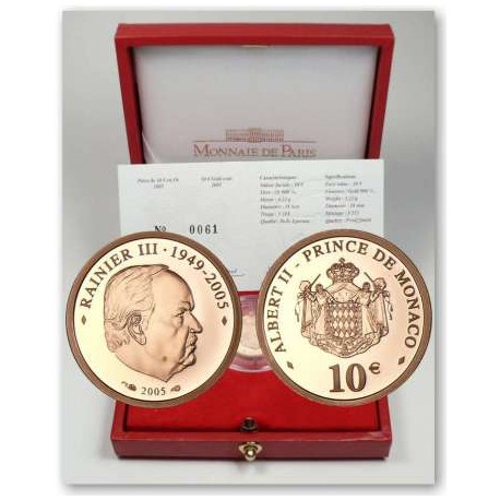 Monaco 2005 - 105 Euro OR