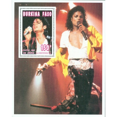 Bloc feuillet Michael JACKSON 