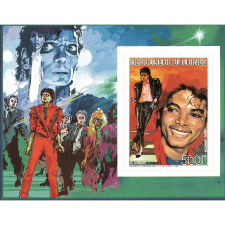 Bloc feuillet Michael JACKSON 