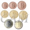 Pays-Bas Willem - Série complète euro neuve Pays-Bas Willem - Série complète euro neuve