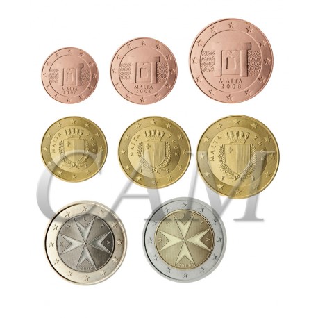 Malte - Série complète euro neuve