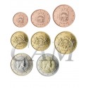 Lettonie : Série complète euro neuve