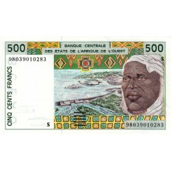 P.910 Afrique de l'Ouest Guinee Bissau - 500 Francs