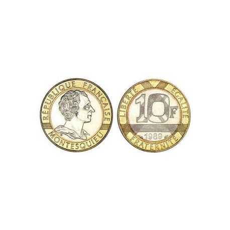 Dix Francs MONTESQUIEU