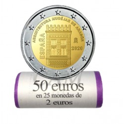 Rouleau Espagne 2020 - 2 euro commémorative Aragon