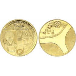 France 2012 - 5 euros Or Egypte