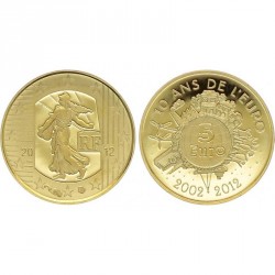 5 euros OR - France 2018