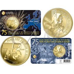 Belgique 2020 Coincard - 2.50 euros La paix