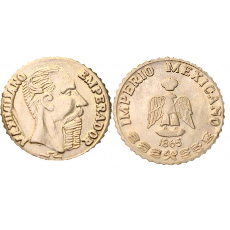 Maximilien 1er 1865 OR - peso