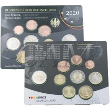 Allemagne 2020 - Coffrets euro BU