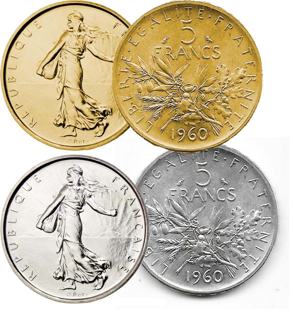 Valeur D Une Piece De 5 Francs En Argent 5 francs semeuse argent pur
