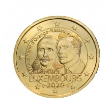 Luxembourg 2020 dorée à l'or fin 24 carats