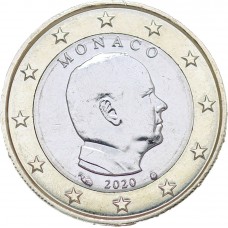 Monaco 2020 - 1 euro Albert