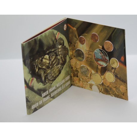 Belgique 2002 - Coffret euro BU