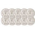 Lot de 10 pièces 100 Francs Argent Statue de la Liberté