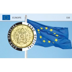 Vatican Coincard - Drapeau Européen